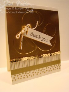Ampersand Textured Embossing Folder with Washi Tape