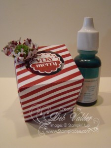 Envelope Punch Board Elf on the Shelf Gift 2