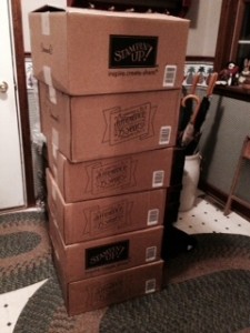 Stampin Up Christmas Delivery