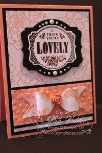 Sale-a-Bration Envelope Punch Board 2 You're Lovely