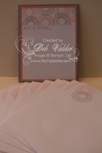 Magazine Holder Note Card Spiral Spins Stampin Up 7