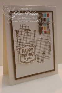 off the grid label love Stampin' Up