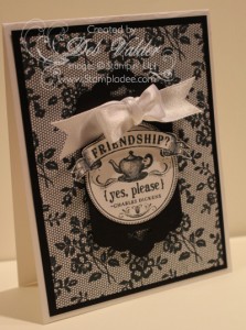 Black-and-white-I-love-lace-from-my-heart-fork-bow-deb-valder-stampin-up-paper-piecing-scallop-tag-topper-punch-art-fork-bow