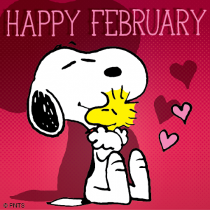 snoopy Happy February