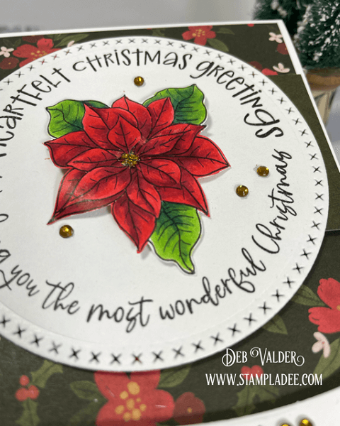 Heartfelt Christmas Greetings. All products can be purchased in our Teaspoon Of Fun Paper Crafting Shop at www.TeaspoonOfFun.com/SHOP.