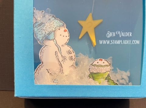 Creating a Snow Globe Box. All products can be found in our Teaspoon of Fun Shop at www.TeaspoonOfFun.com/SHOP