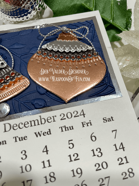 2024 December Calendar Template. All products can be purchased in our Teaspoon Of Fun Paper Crafting Shop at www.TeaspoonOfFun.com/SHOP.