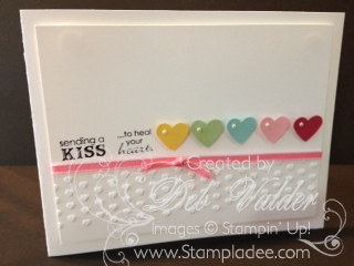 Simple and Sweet Valentine from my Stampin’ Up! Collection