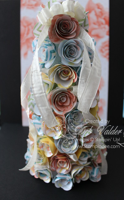 Vintage Topiary using Spiral Flower Die with Deb Valder