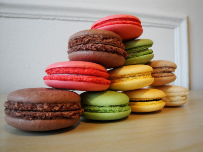 Delicious Macarons on a Card. All products can be found in our Teaspoon of Fun Shop at www.TeaspoonOfFun.com/SHOP