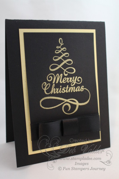 Fun Stampers Journey & Merry Swirl with Deb Valder