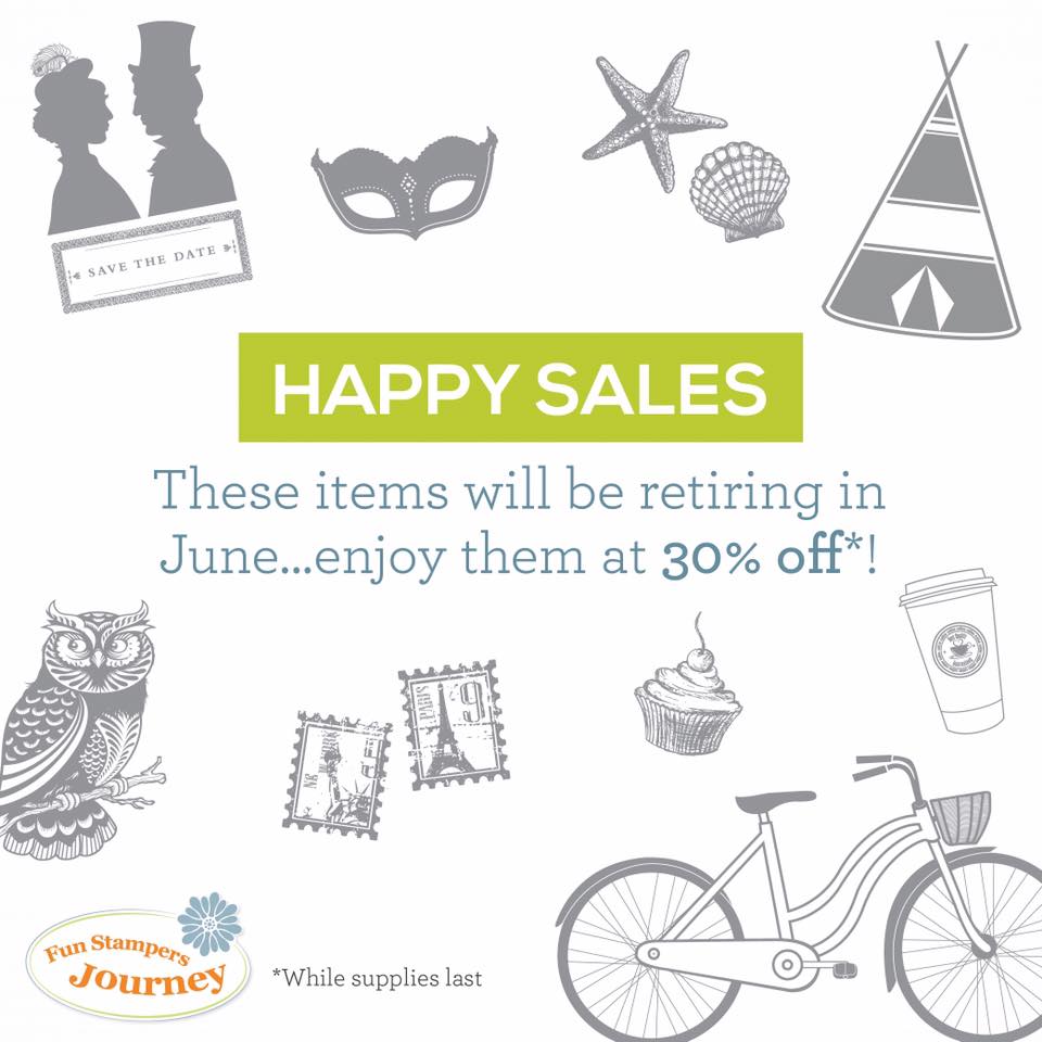 Fun Stampers Journey Retired List is HERE with Deb Valder