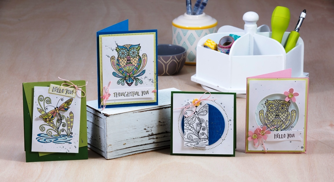 May Bloom Box using the Color World Stamp Set with Deb Valder