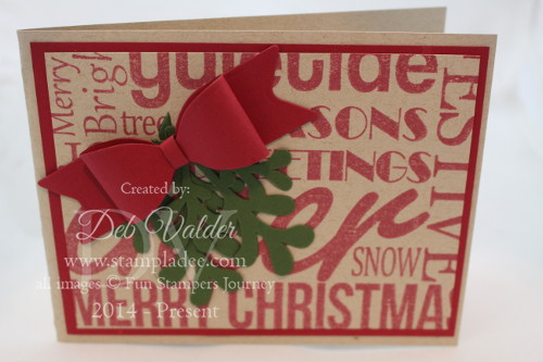 Festive Cheer Stamp Set with Deb Valder