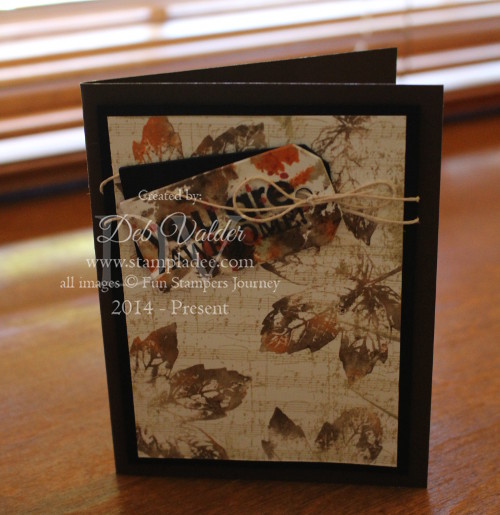 Rainbow Technique using Autumn Days Bundle with Deb Valder