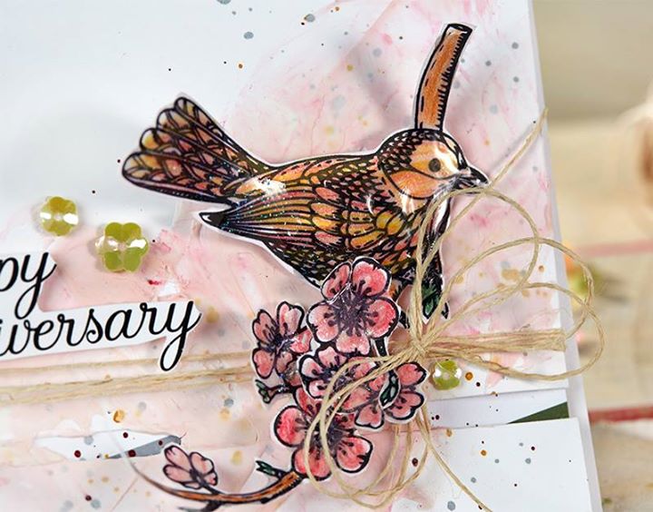 Bird Melody Stamp Set with Deb Valder