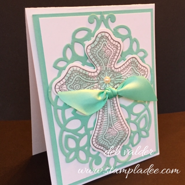 Celtic Cross using Color Cross Bundle with Deb Valder