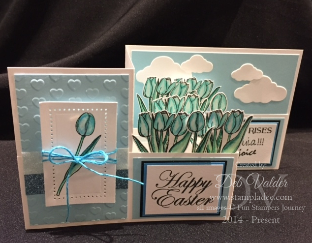 Easter Z Fold Box Card with Deb Valder