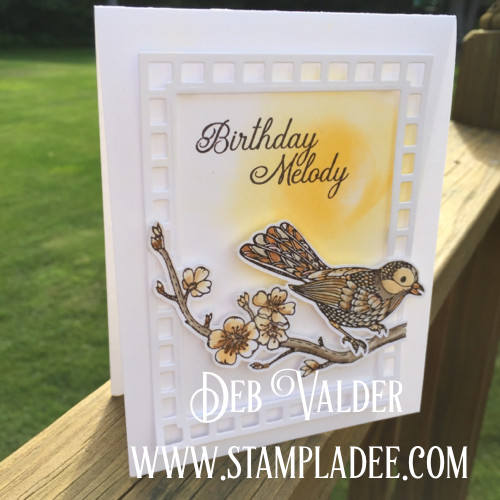 Mixed Media Pan Pastels and Bird Melody with Deb Valder