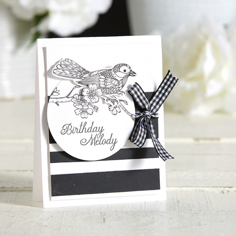 Black and White is on the radar today with Deb Valder