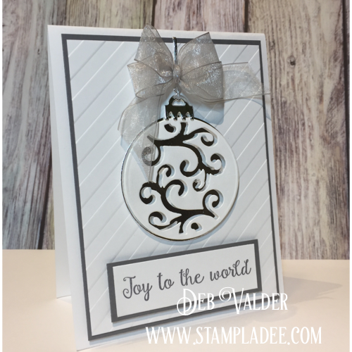 Ornamental Swirls Die using Mirror Paper with Deb Valder