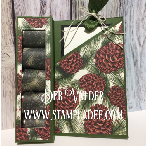 Candy Gift Box Card 12 Days of Gift Giving Day 2 with Deb Valder