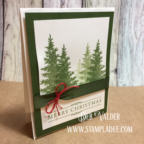 Merry Christmas Fresh Forest Bundle with Deb Valder