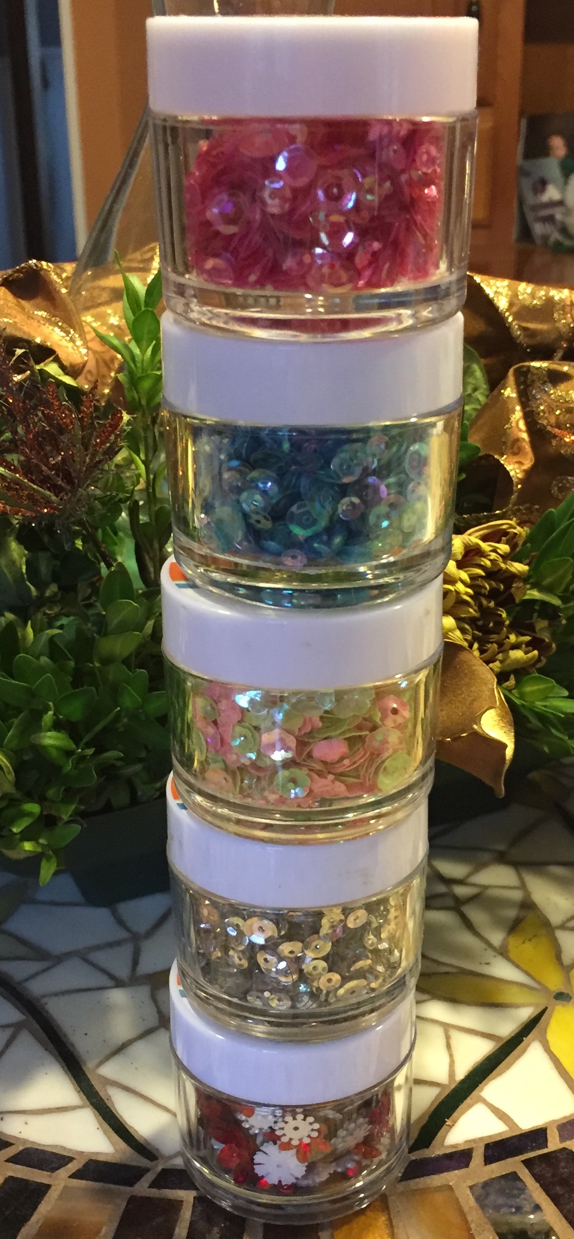 Ho Ho Ho 5 Packs of Journey Sequins on FLASH SALE TODAY with Deb Valder