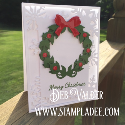 Ho Ho Ho Snow and Ornamental Frames Dies on FLASH SALE TODAY with Deb Valder