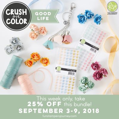 Week 1 Color Crush Fun Stampers Journey and Deb Valder