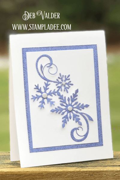 Snowflake Cluster in our line of Holiday Cards