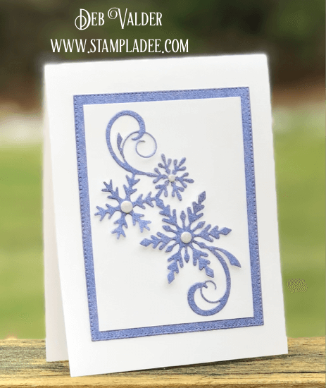 Snowflake Cluster in our line of Holiday Cards