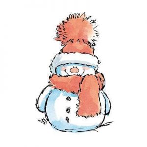 Snowman is a frosty friend that will keep us warm on our calendar.