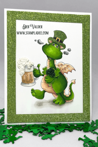Bart the Dragon on St. Patrick's Day