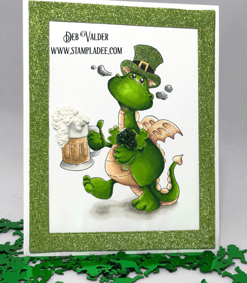 Bart the Dragon on St. Patrick's Day