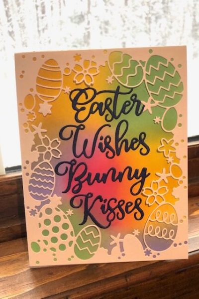 Eggstravagnza Frame with Bunny Kisses