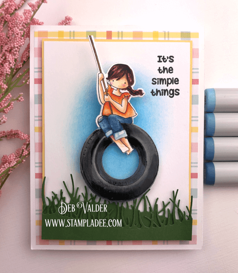 It's the Simple Things in life like a little girl on a tire swing.