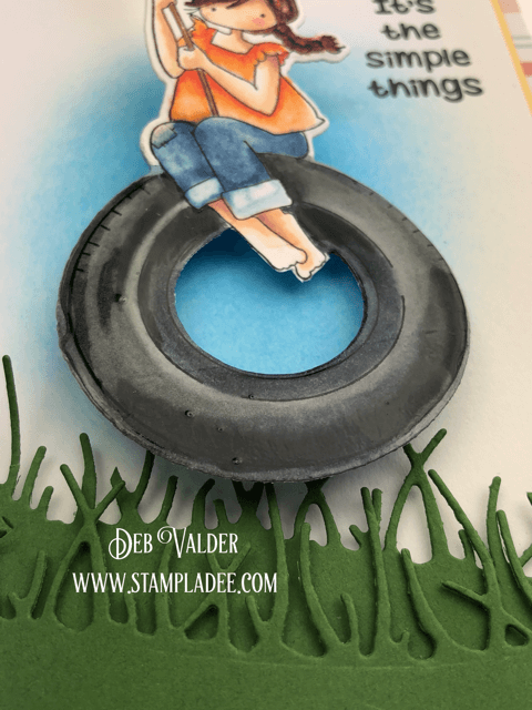 It's the simple things in life like a little girl on a tire swing.