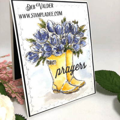 Video Watercoloring with Markers #3  with Deb Valder
