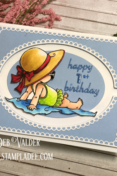 Beach Baby is a little girl sunbathing.
