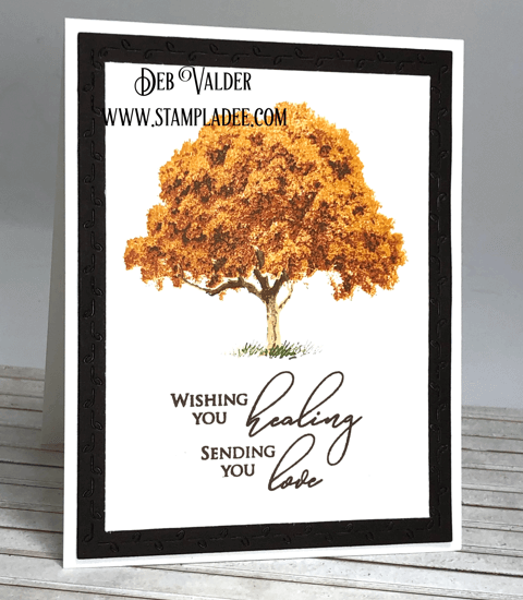 Learn to multi-step stamp trees with Teaspoon of Funduation Stamping with Teaspoon of Fun