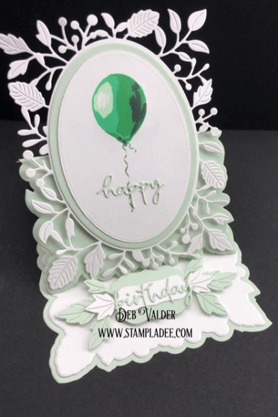 Pop Up Easel with a Twist has an exciting transparency to it.