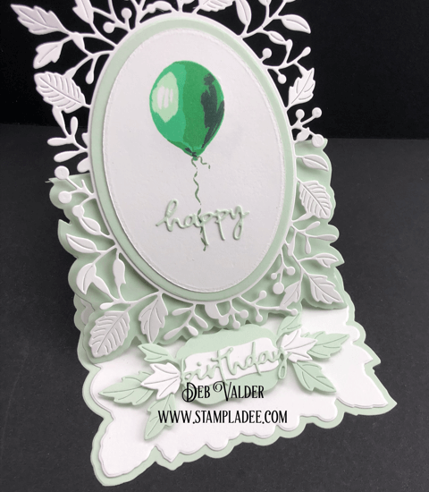 Pop Up Easel with a Twist has an exciting transparency to it.