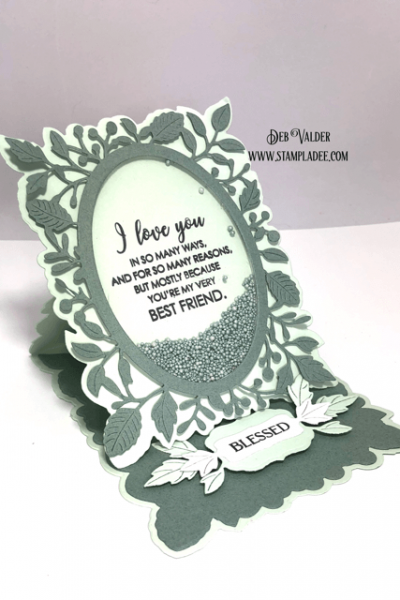 Adriana Pop Up Easel with Love Language