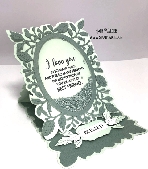 Adriana Pop Up Easel with Love Language
