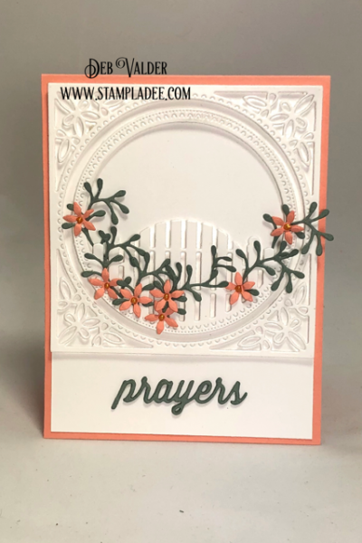Prayers for you using Cottage Gate Frame