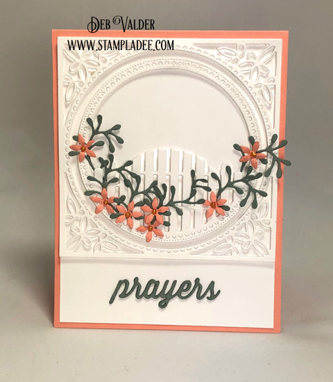 Prayers for you using Cottage Gate Frame