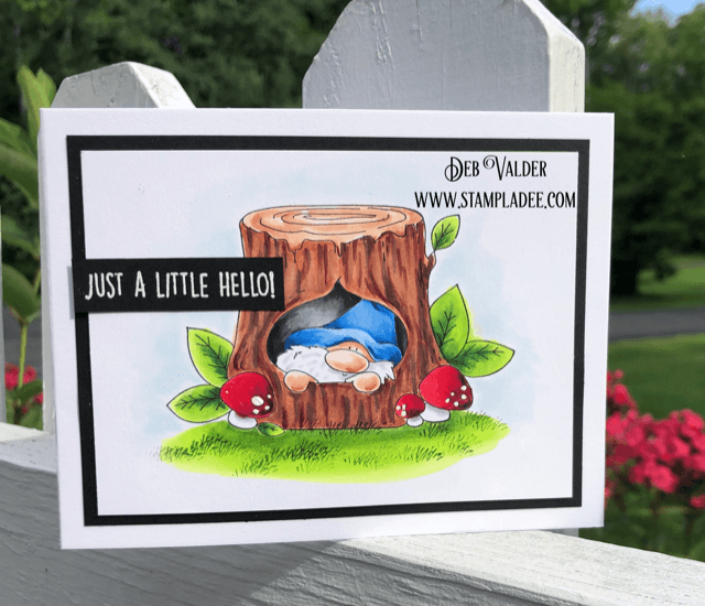 Just a little hello from the Teaspoon of Fun gals, peekaboo.