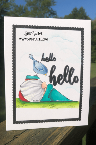 The New Free Card Therapist card found in our Teaspoon of Fun shop using Stampingbella.