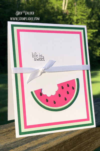 Life is Sweet with our newest Card Kit Combo for August found in the the Teaspoon of Fun Shoppe
